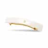 BALMAIN Barette Pour Cheveux Large Black