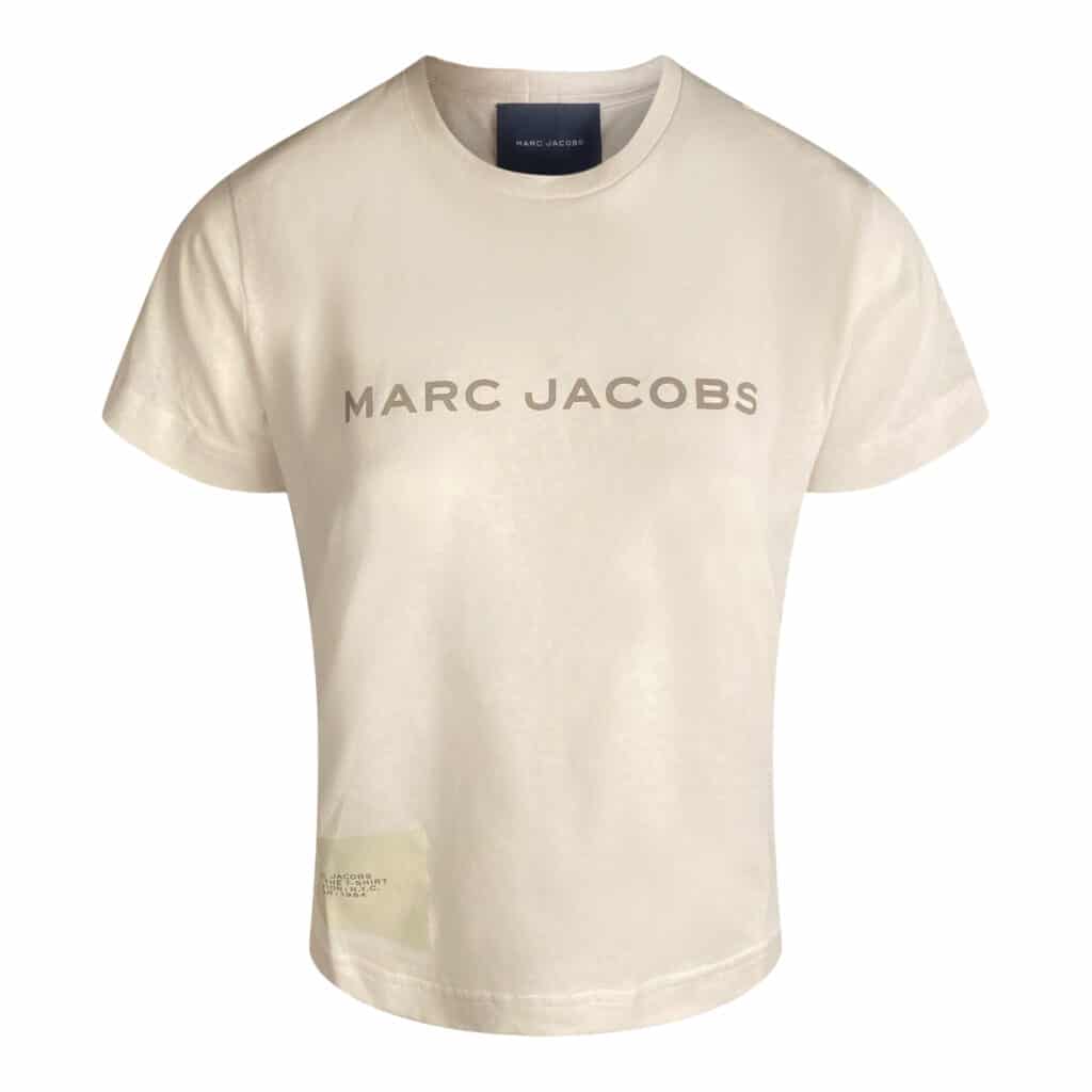 Marc Jacobs THE t-shirt Chalk