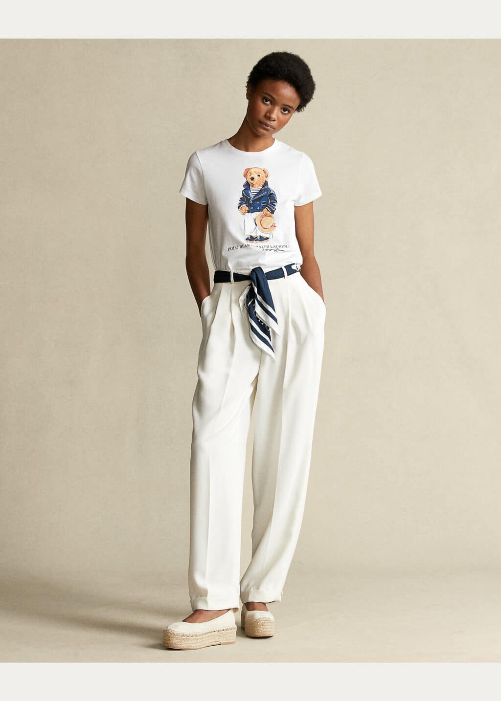 Polo Ralph Lauren Blue Teddy T-shirt - Image 2