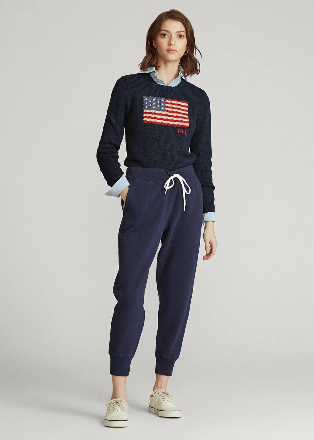 Polo Ralph Lauren Navy Sweat Pants - Image 2