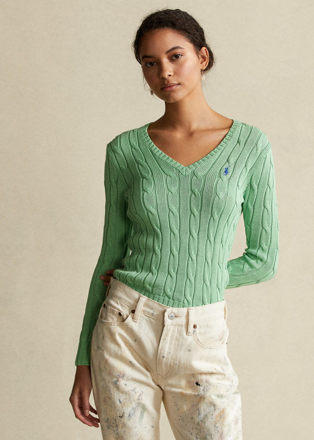 Polo Ralph Lauren Pastel Green Knit - Image 2