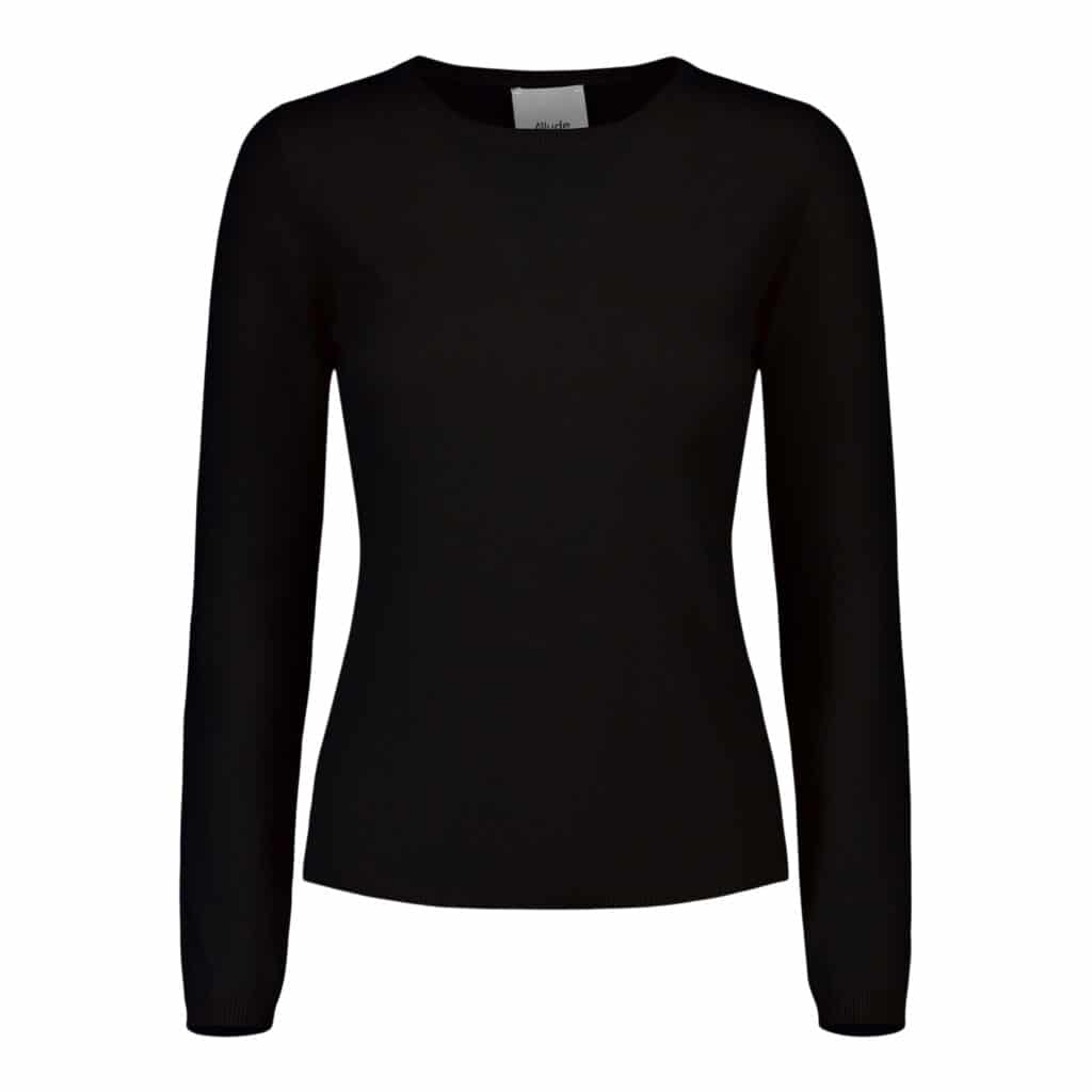 ALLUDE Cashmere Black Sweater