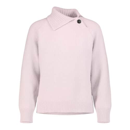 ALLUDE Pastel Cashmere Turtleneck with knap