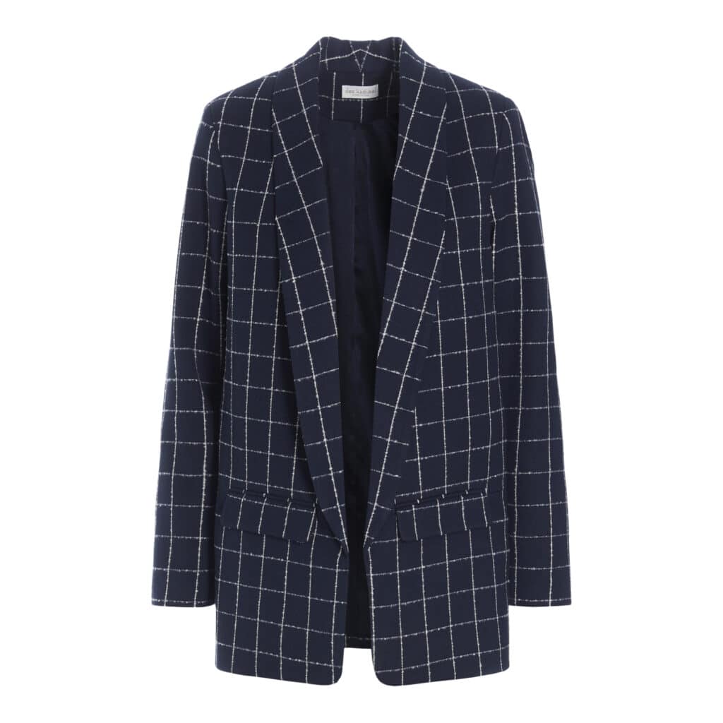 Dea Kudibal Robyn Loose Blazer Check