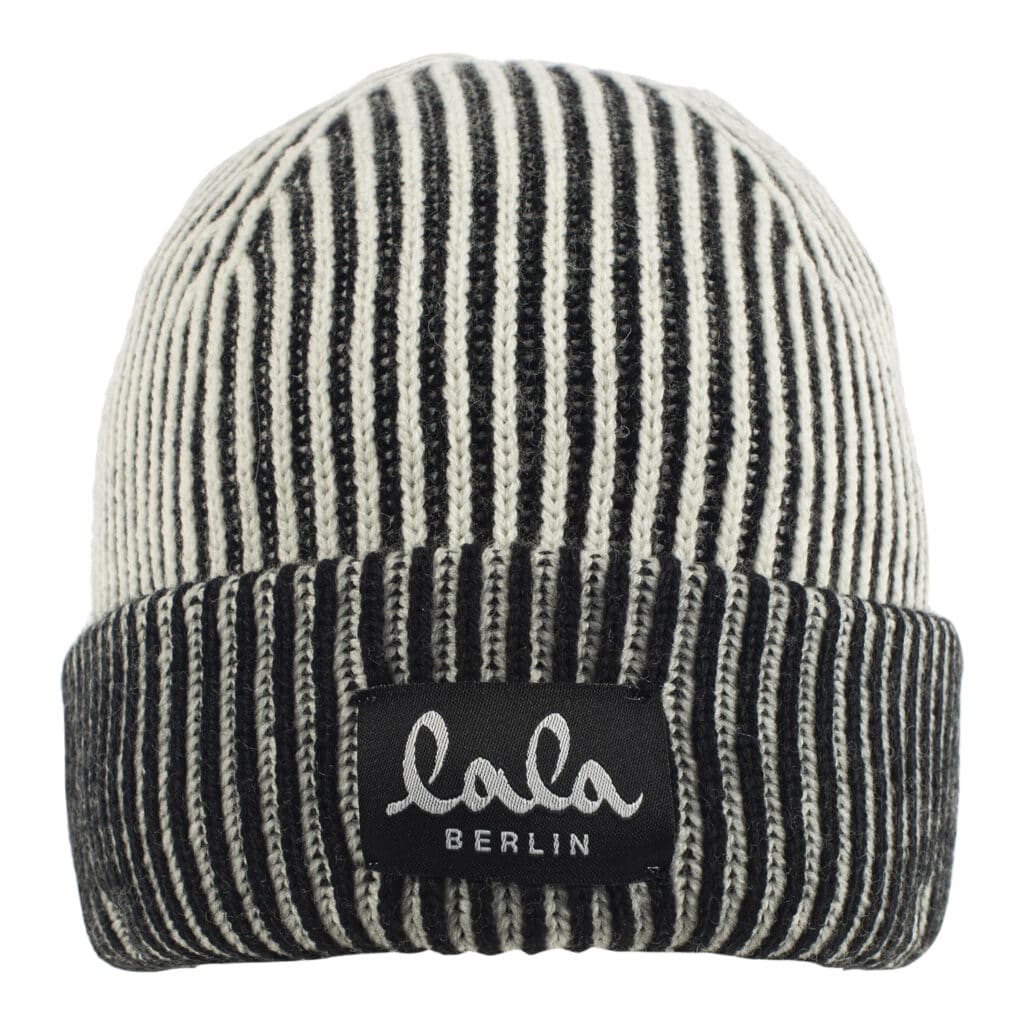 Lala Berlin Lines Cap Off-White