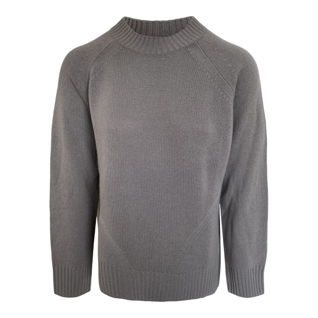 ALLUDE Cashmere Pastel Grey Knit