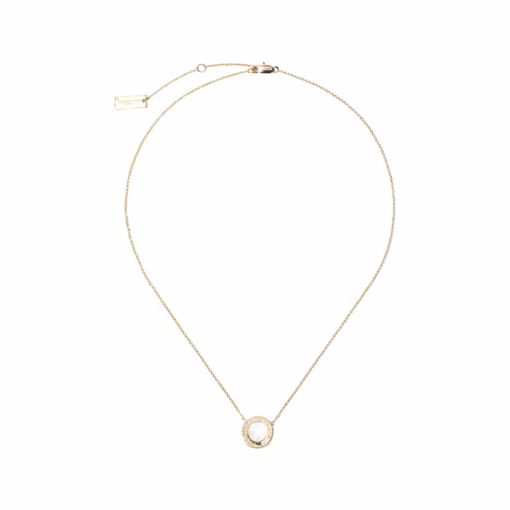 Marc Jacobs Medallion MOP Necklace