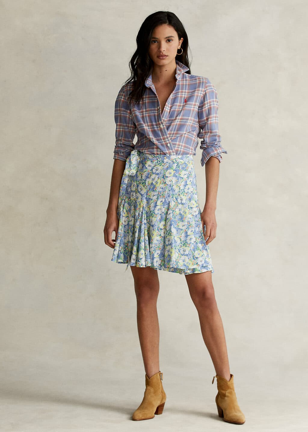 Polo Ralph Lauren Crepe Wrap Nederdel - Image 3
