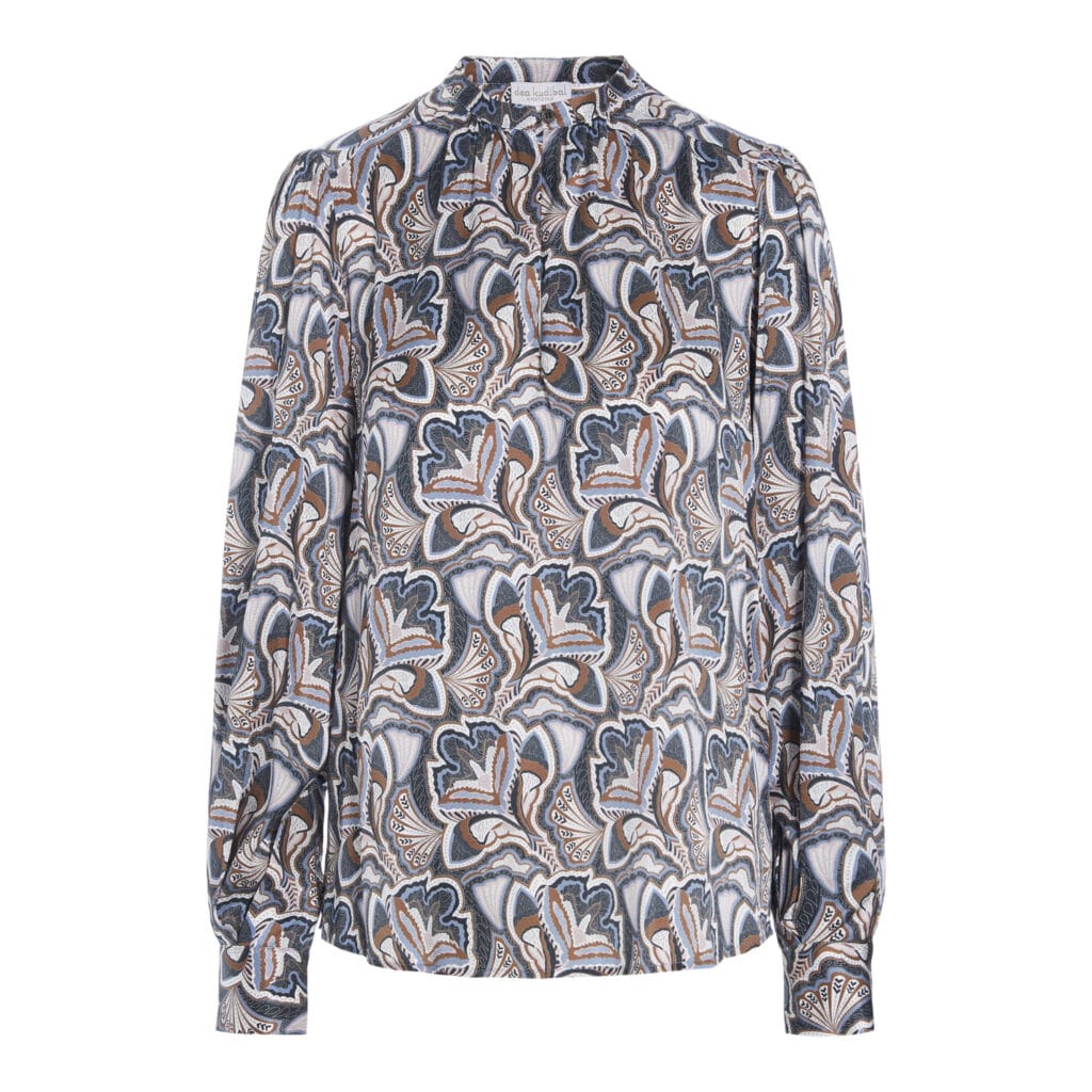 Dea Kudibal Stacy Trellis Blue Tunic