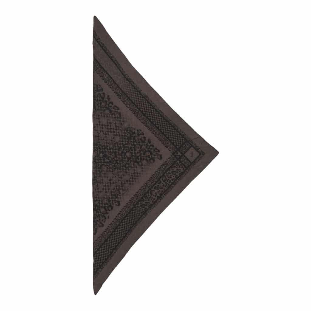 Lala Berlin Triangle Cheetah M Black On Legno