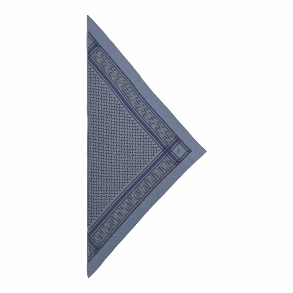 Lala Berlin Triangle Trinity Colored M Blue On Stone-Jeans