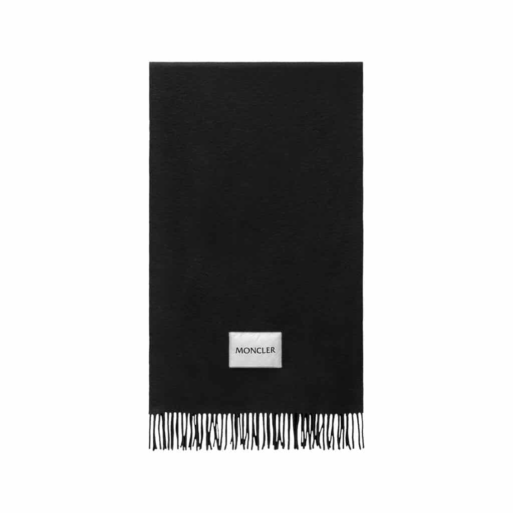 Moncler Black Scarf