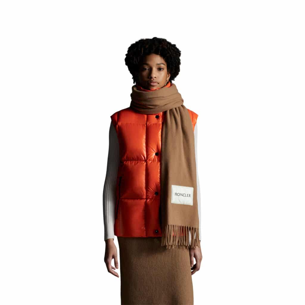 Moncler Camel Scarf - Image 2