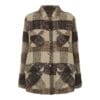 Sand Copenhagen Checkered Coat
