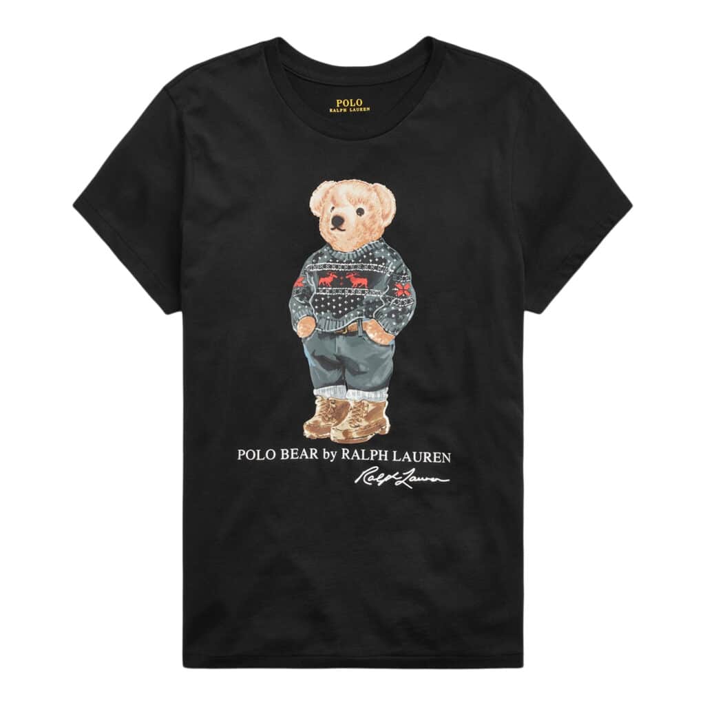 Polo Ralph Lauren Black T-shirt Teddy