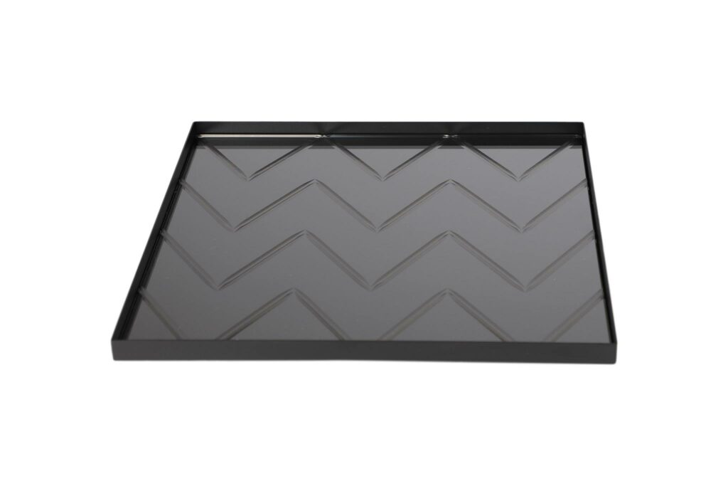 Spectrum Square Tray Grey