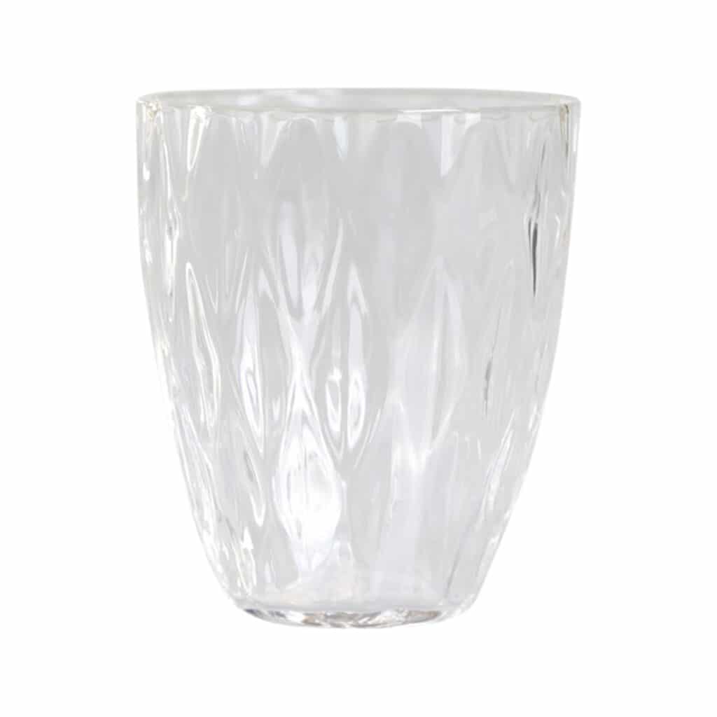 Spectrum Diamond Drinking Glass Clear