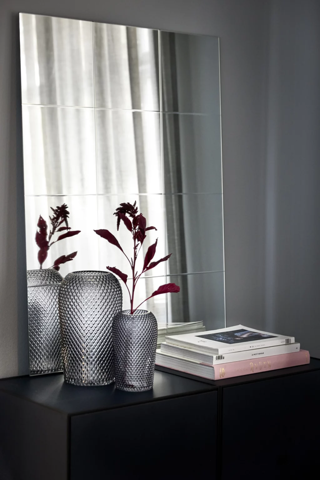 Spectrum Silo Vase Medium Light Grey - Image 2