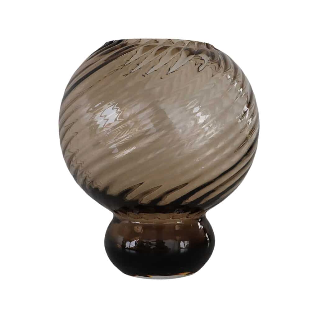 Spectrum Meadow Swirl Vase Topaz
