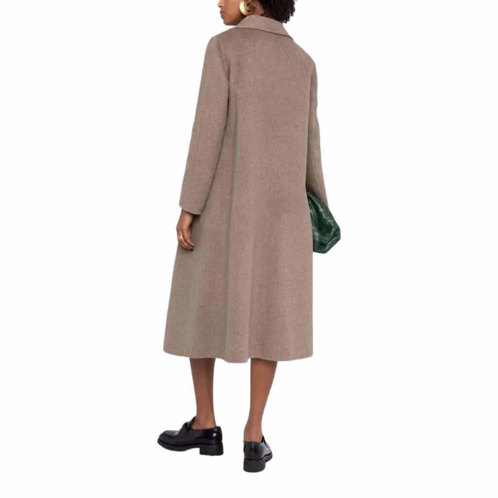 Emporio Armani Khaki Wool Coat