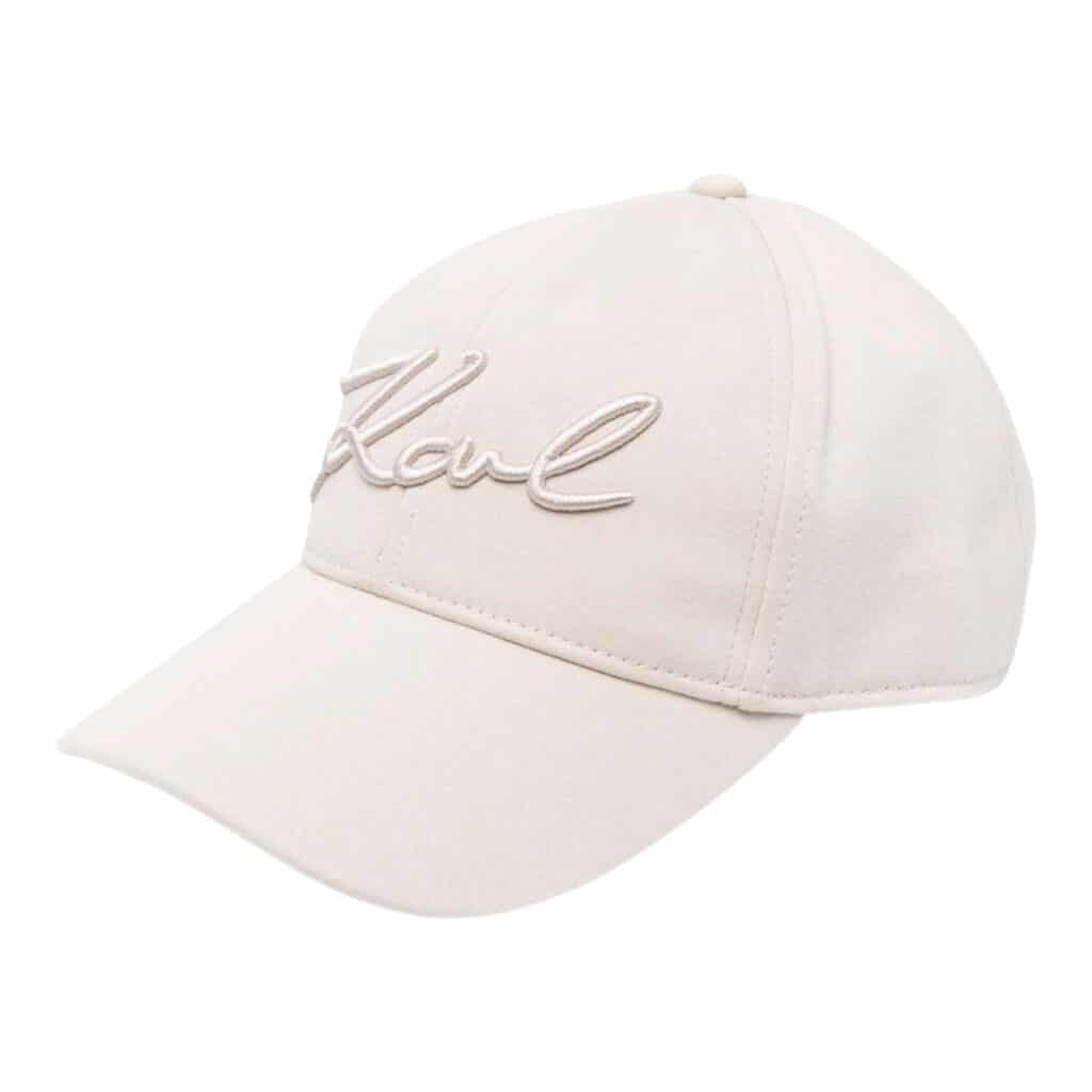 Karl Lagerfeld Signature Jersey Cap