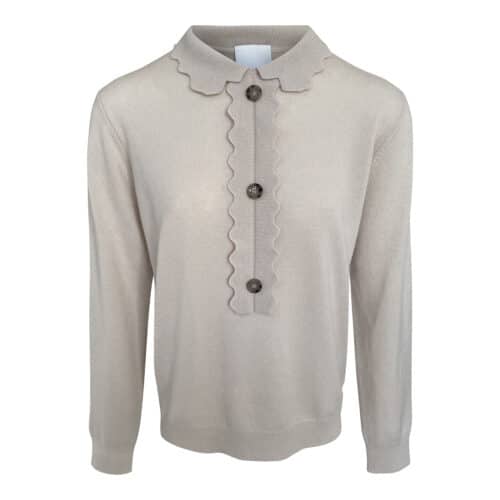 Allude Nude Wave Shirt