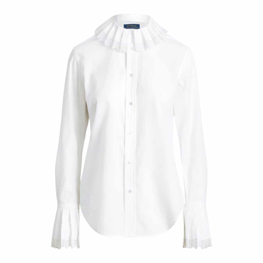 Polo Ralph Lauren White Poplin Shirt