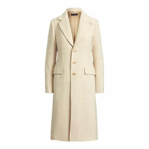 Polo Ralph Lauren Wool Blend Herringbone Coat