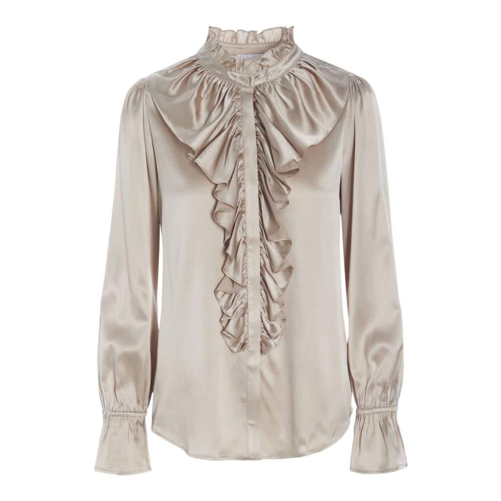 Dea Kudibal INGEBORG - Shirt with Ruffles
