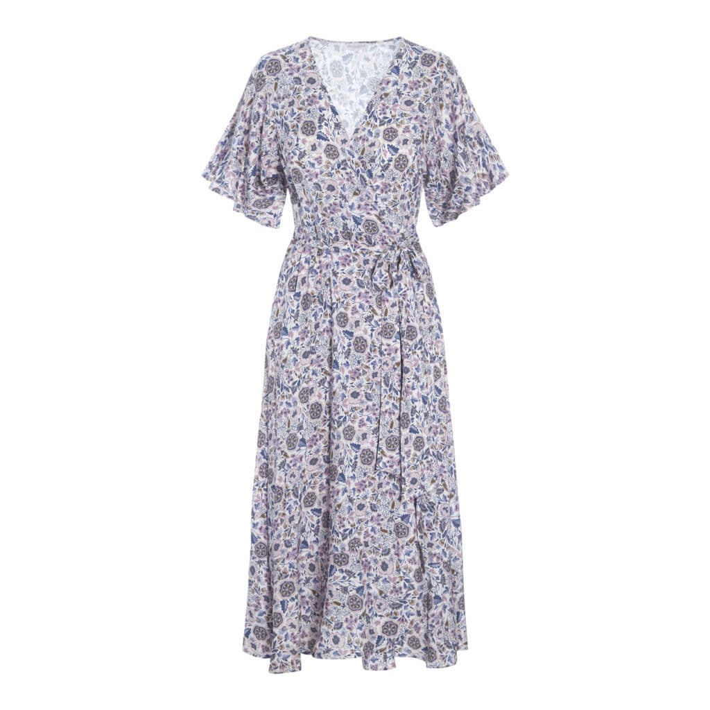 Dea Kudibal KRISTIN (V) Waterflowe - Wrap Dress