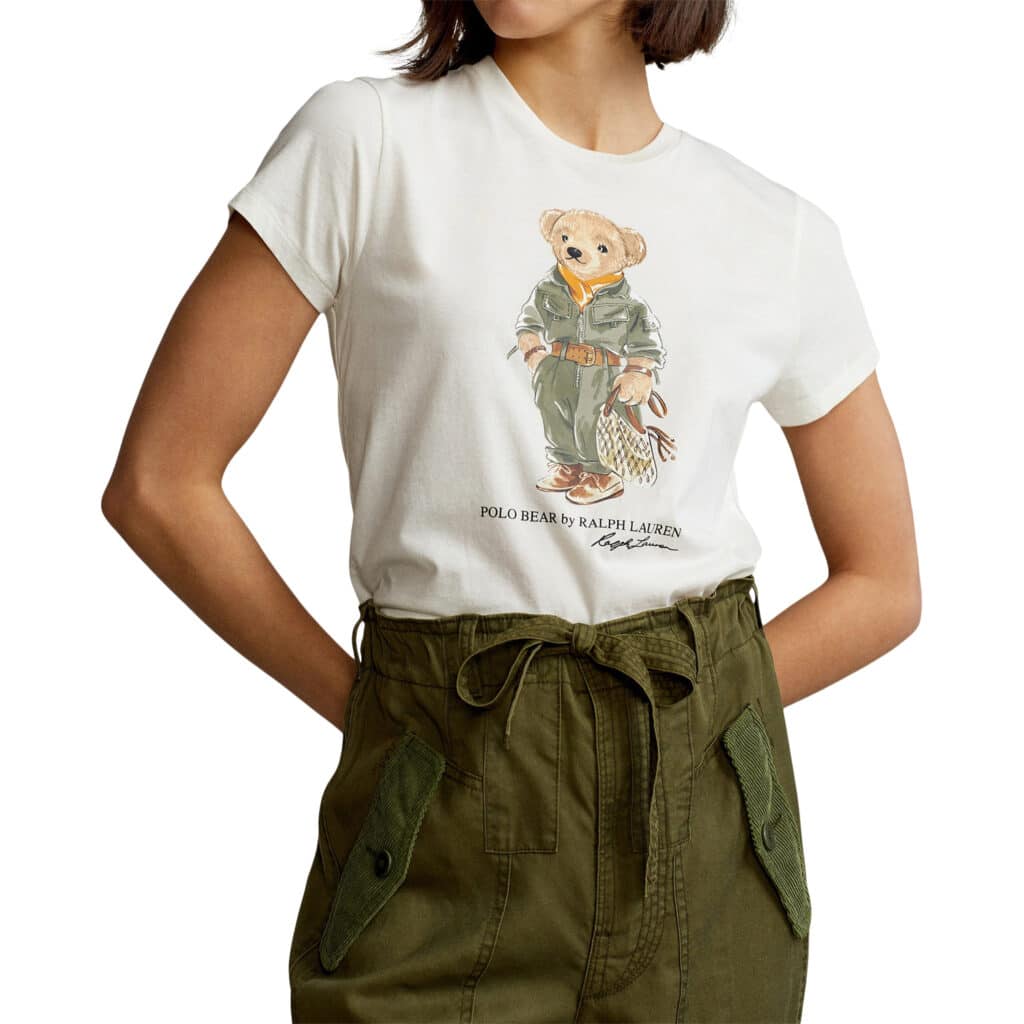 Polo Ralph Lauren Green Polo Bear T-shirt - Image 3