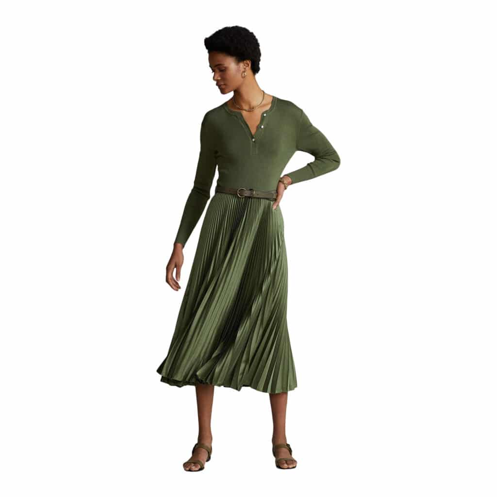 Polo Ralph Lauren Green Dress - Image 2