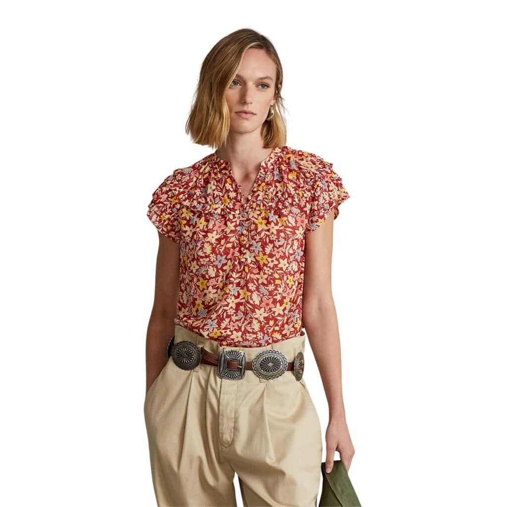 Polo Ralph Lauren Flower Blouse - Image 2