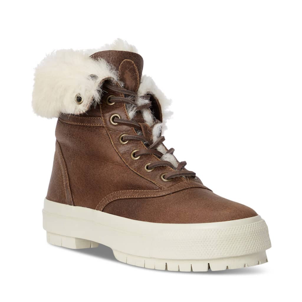 Polo Ralph Lauren Brun Shearlin High Top Sneakers - Image 2