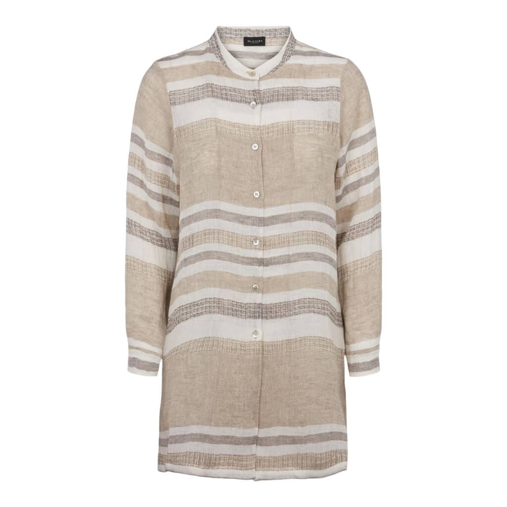sand Copenhagen Linen Lang Shirt