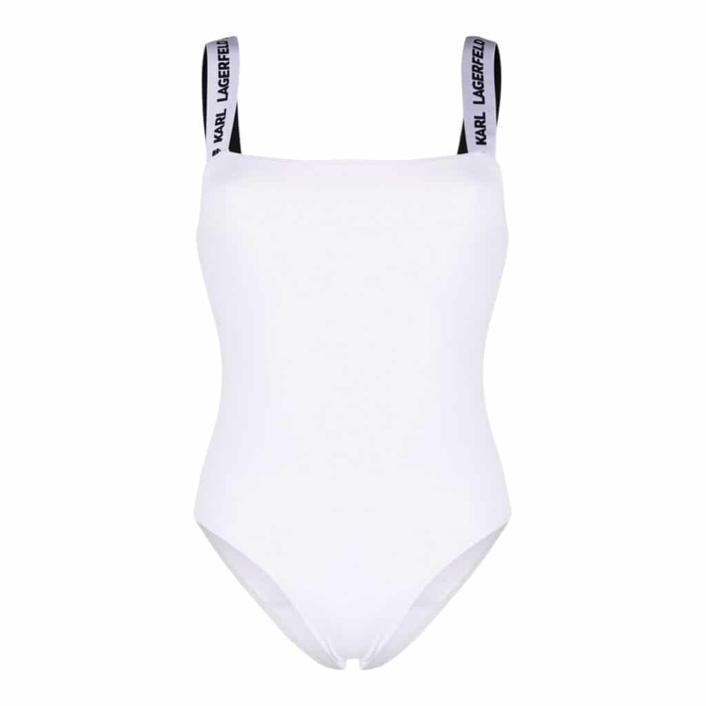 Karl Lagerfeld Hvid Logo Body