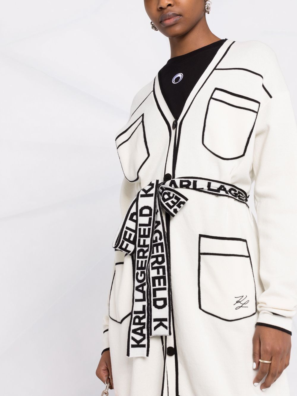 Cardigan karl lagerfeld outlet