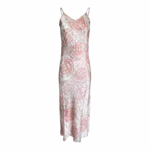 Charlotte Sparre Spirit Rose Silk Strap Dress