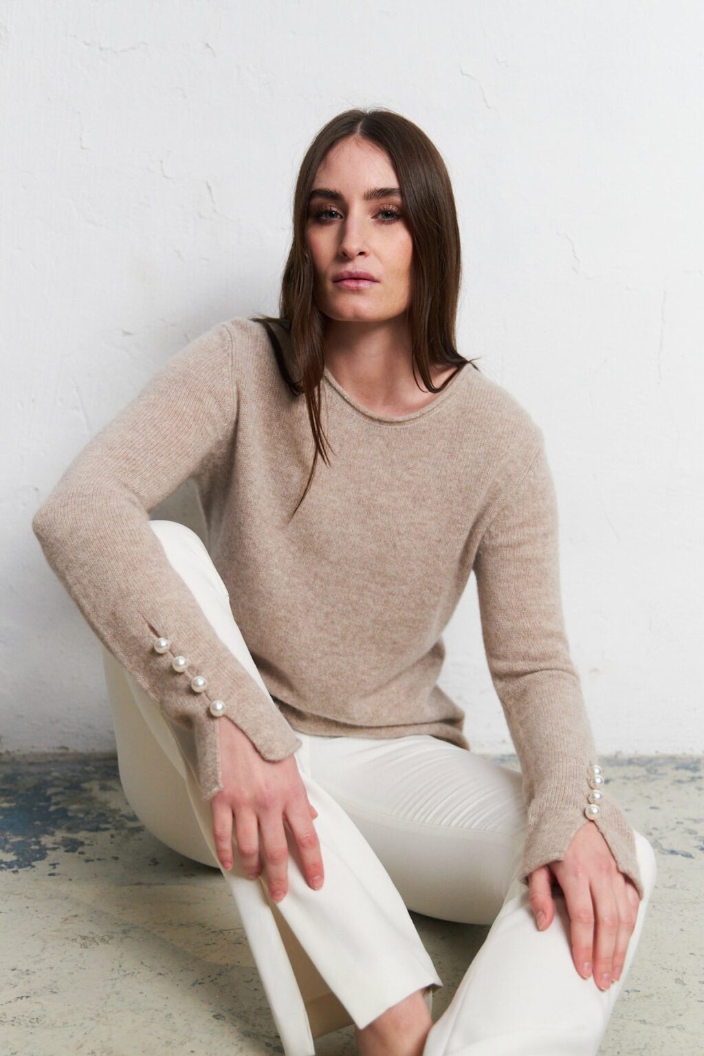 O'TAY Abbelone Sand Sweater - Image 3