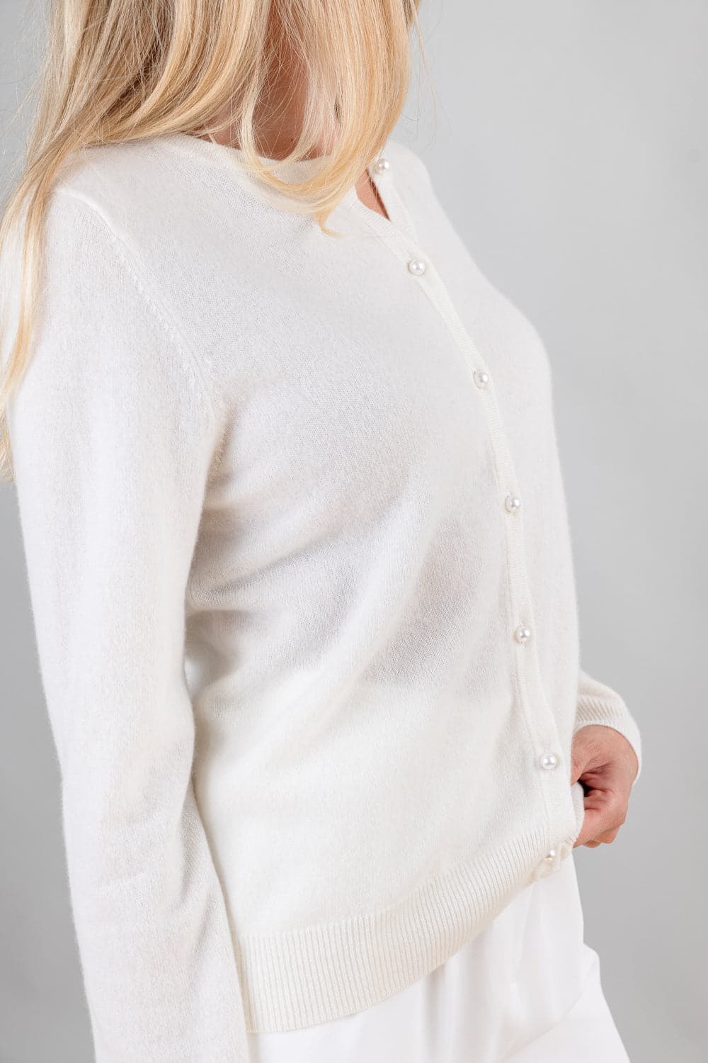 O'TAY Lailabeth Off Cashmere Cardigan - THOMSEN LUXURY