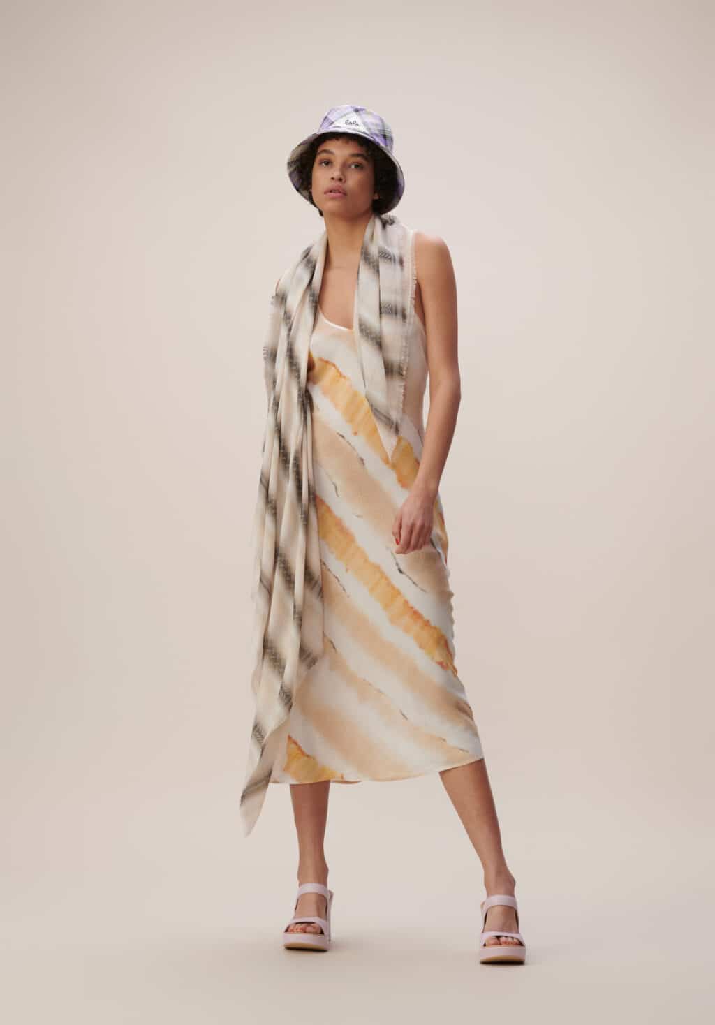 Lala Berlin Cube Amalisa Brown Stripes - Image 2