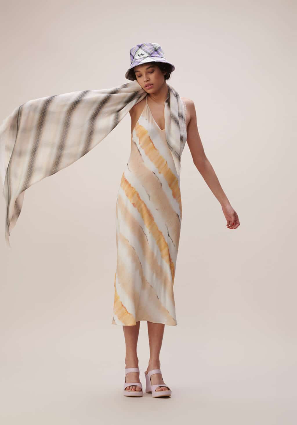 Lala Berlin Cube Amalisa Brown Stripes - Image 3