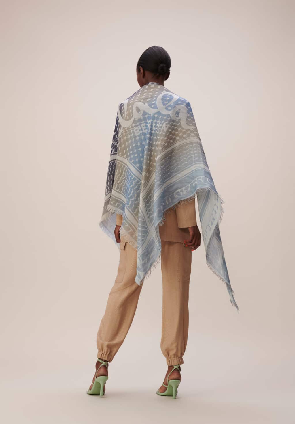 Lala Berlin Scarf Amalin Blue Shades - Image 2