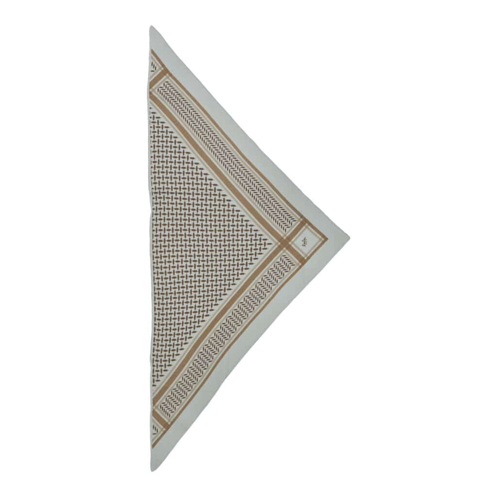 Lala Berlin Triangle Trinity Colored Brown On Blue