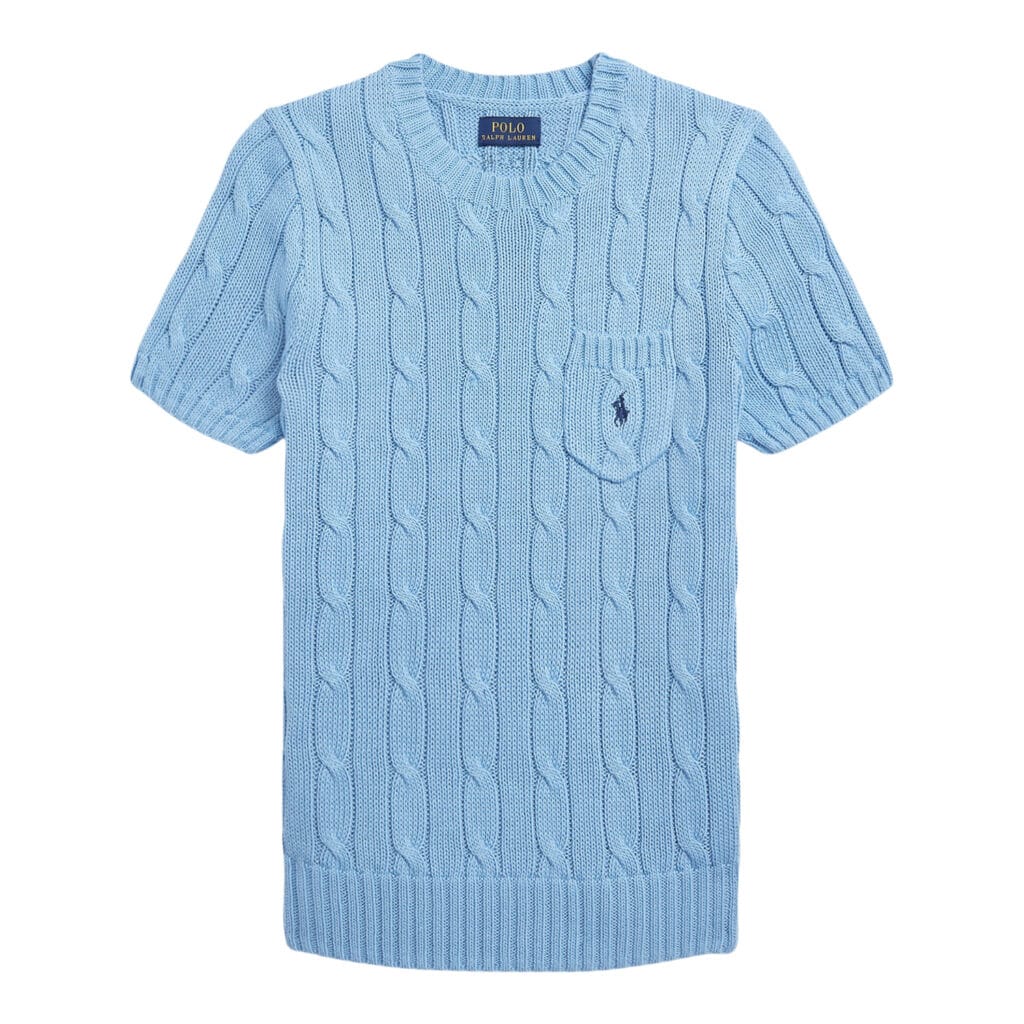 Polo Ralph Lauren Knit Short Sleeved Light Blue