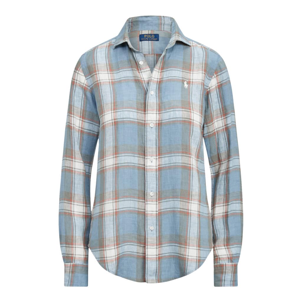 Polo Ralph Lauren Shirt Checkered Blue
