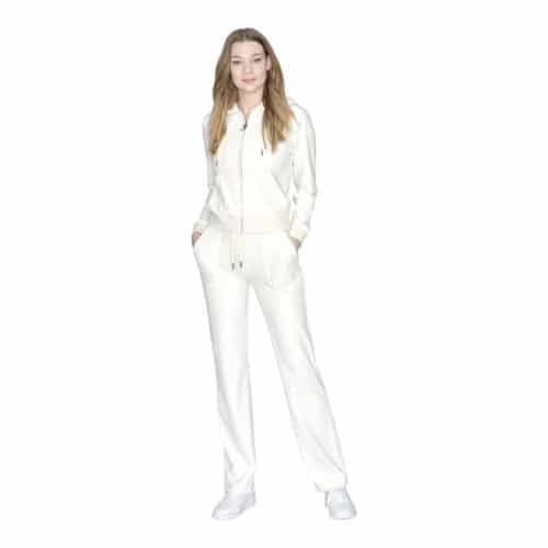 Juicy Couture Velour Sæt  Råhvid