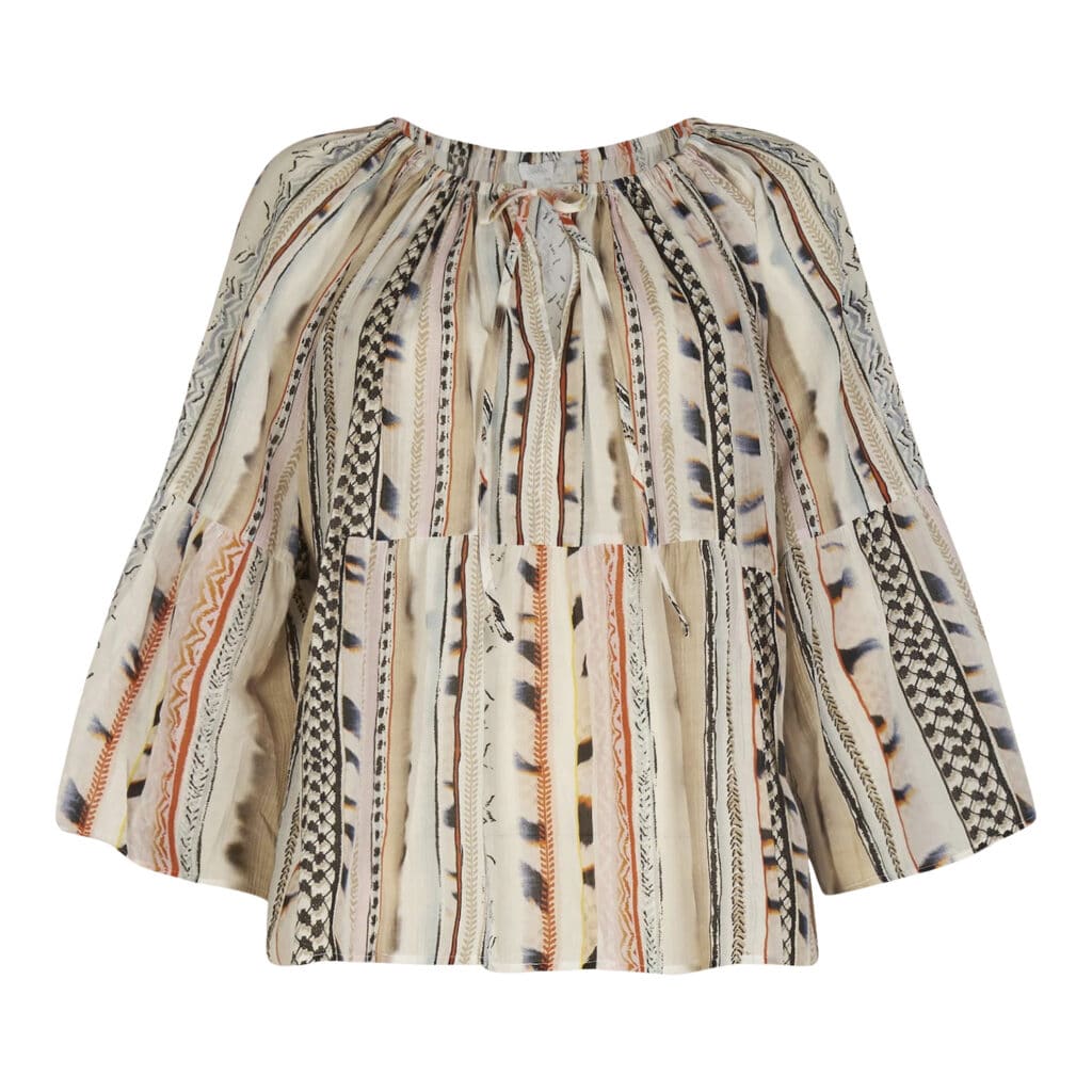 Lala Berlin Top Torvi Stormy Stripe