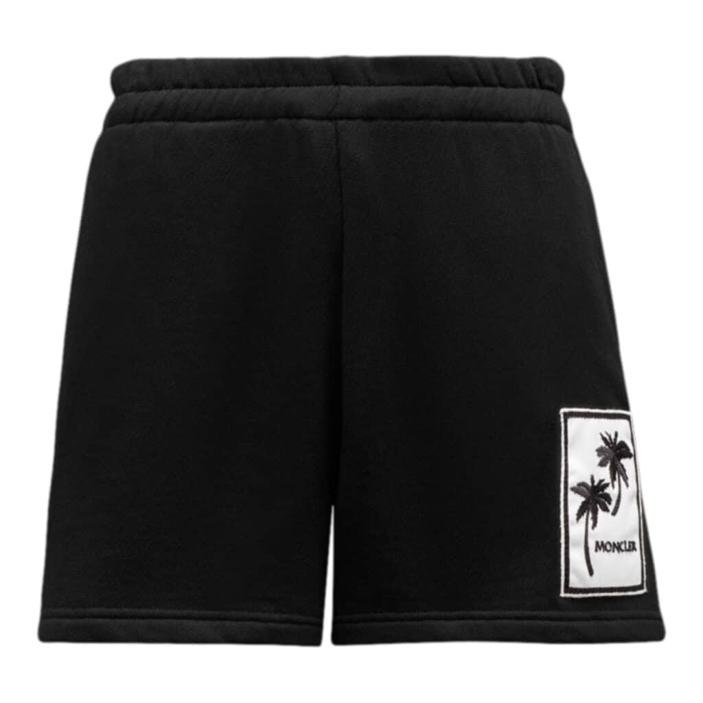Moncler Shorts Sorte med Palmer