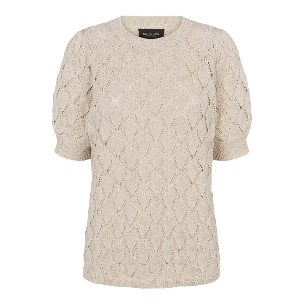 SAND Copenhagen Christmas Knit Creme/Beige